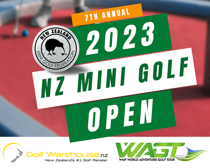 NZ Minigolf Open 2023 logo